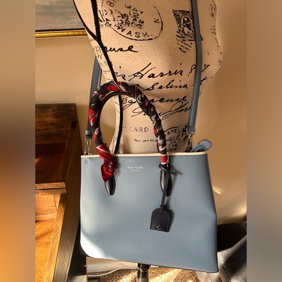 Kate Spade BUNDLE SET - Eva Scarf Crossbody Bag & Wallet - Picture 8 of 10